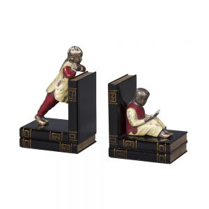 Bookstand Set Chinese Men - Jansen Statue