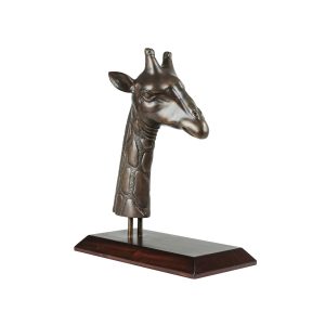 Curious Giraffe - Jansen Statue Antique