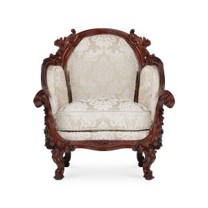 Carved Carl Lounge Chair