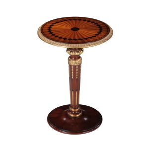 Louis Italian Inlaid Occasional Table